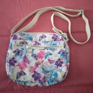 Bueno Grainy Wash Butterfly / Flower Crossbody